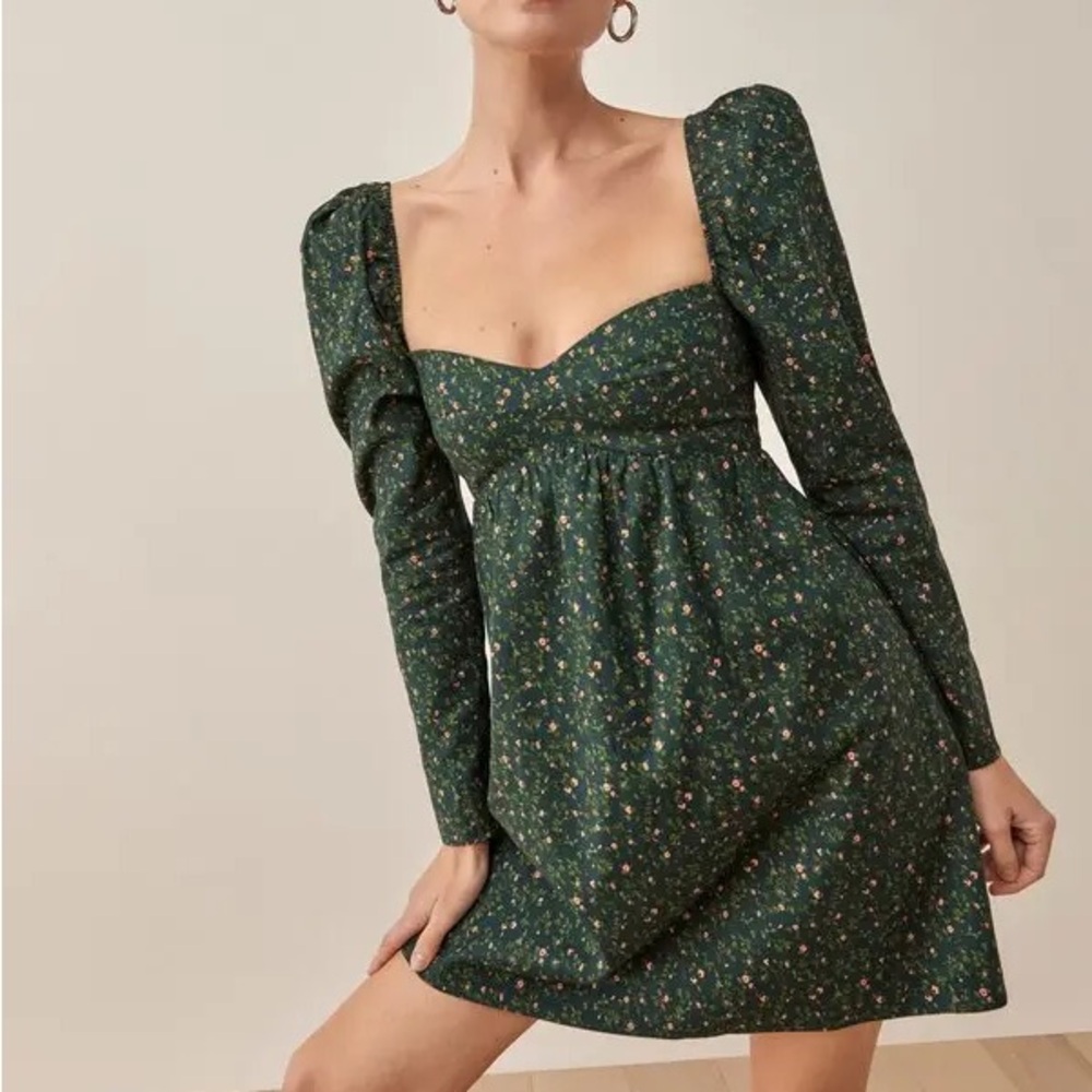 Reformation Kenzi Babydoll Dress